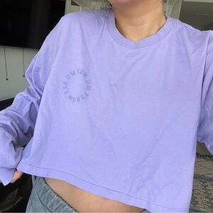 Madeline Cline x SET long sleeve tee